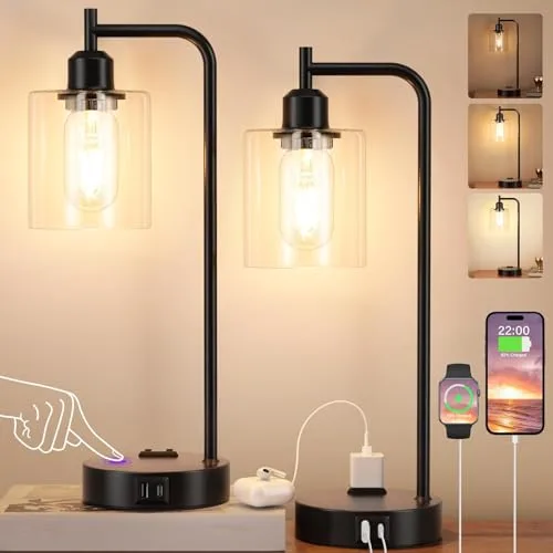 INNQOO Industrial Touch-Lampen-Set (2er)